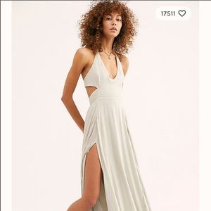 White Lille Maxi Dress